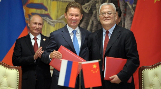 Россия и Китай подписали договор о поставках газа