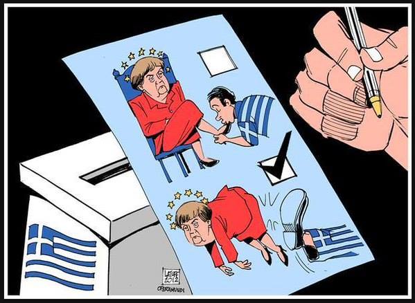 Результаты референдума в Греции