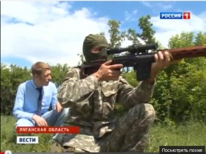 Репортаж с базы ополчения Луганска (видео)