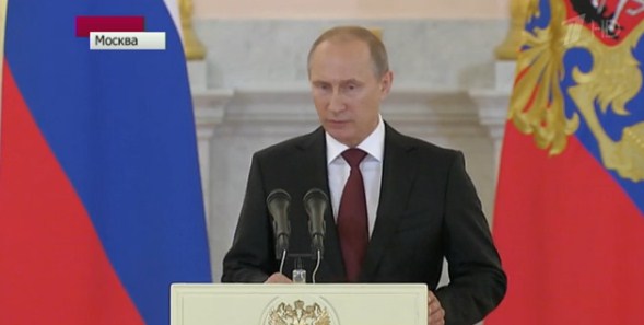 Комментарии Владимира Путина к последним событиям на Украине