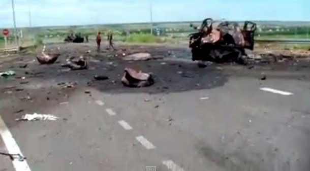 14 июня – разбита колона украинских силовиков