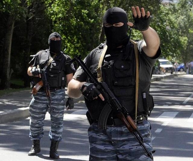 Ополченцы захватили МВД Донецка