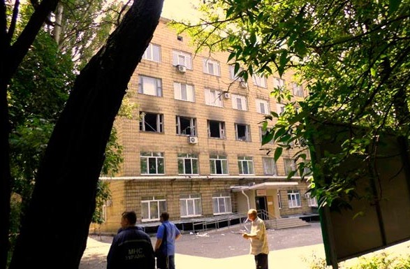 Донецк под обстрелом 7 августа