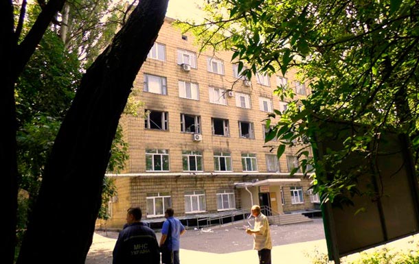 Донецк под обстрелом 7 августа