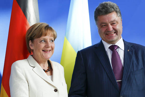 Встреча Меркель и Порошенко