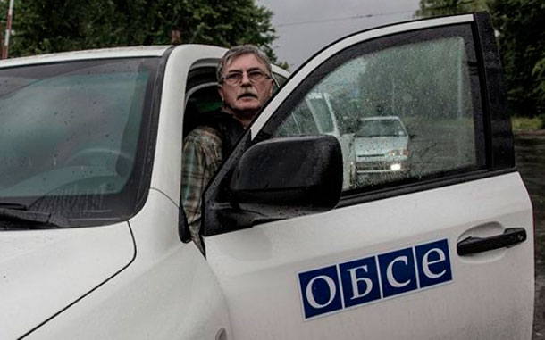ОБСЕ требует от Украины прекратить огонь по Донецку
