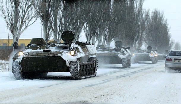 Сводка боевых действий в Новороссии за сегодня (25 января)