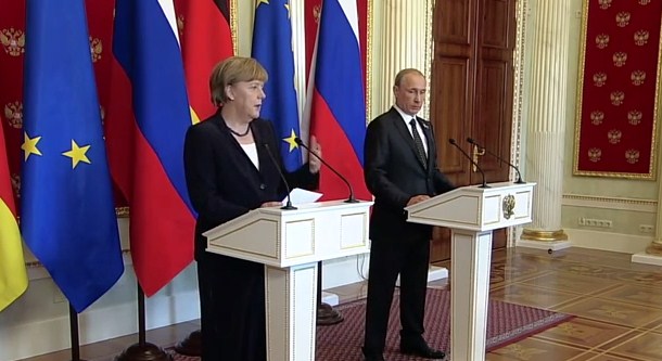 Совместная пресс-конференция В В Путина и Ангелы Меркель